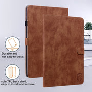 For Amazon Kindle Paperwhite 5  2023 2024 Tiger Pattern Flip Leather Tablet Case(Brown)