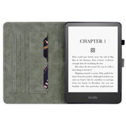 For Amazon Kindle Paperwhite 5  2023 2024 Tiger Pattern Flip Leather Tablet Case(Brown)