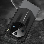 For vivo X100 GKK Imitation Ultimate Design All-inclusive Shockproof Phone Case(Black)