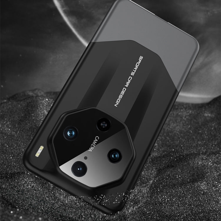 For vivo X100 GKK Imitation Ultimate Design All-inclusive Shockproof Phone Case(Black)