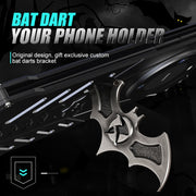 For Huawei Mate 60 Pro R-JUST Batman Metal Mobile Phone Protective Case(Black)