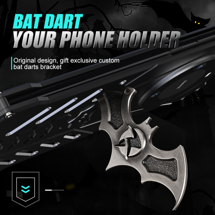 For Huawei Mate 60 Pro R-JUST Batman Metal Mobile Phone Protective Case(Black)