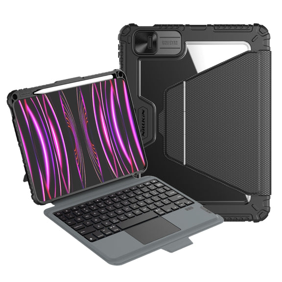 For iPad Pro 11 2024 Nillkin Backlit Version Bumper Link Keyboard Case