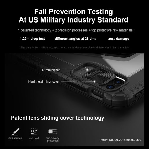 For iPad Pro 11 2024 Nillkin Backlit Version Bumper Link Keyboard Case