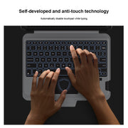 For iPad Pro 11 2024 Nillkin Backlit Version Bumper Link Keyboard Case