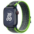 For Apple Watch SE 2022 40mm Loop Nylon Watch Band(Green Blue) - free shipping - PMC TechLife - Order now!