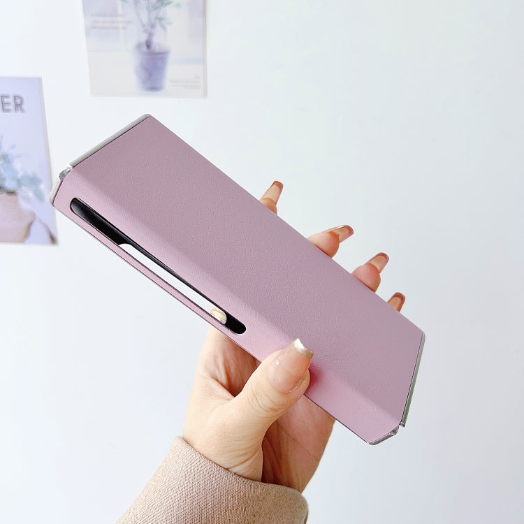 For Huawei Mate Xs 2 Morandi Pearlescent Paint Shockproof Phone Case(White)
