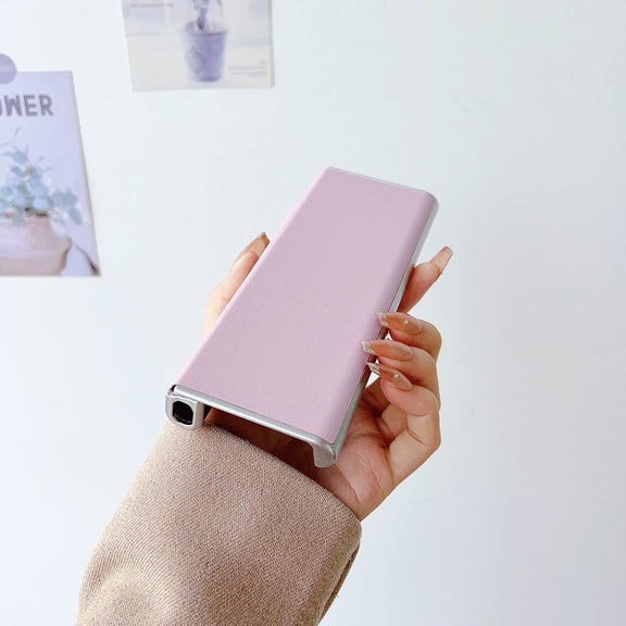 For Huawei Mate Xs 2 Morandi Pearlescent Paint Shockproof Phone Case(White)