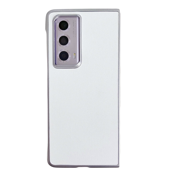 For Honor Magic Vs2 Morandi Pearlescent Paint Shockproof Phone Case(White)