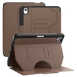 For iPad Air 11 2024 Notebook Magnetic Leather Tablet Case(Brown) - iPad Air 11 2024 Cases by PMC TechLife | Online Shopping South Africa | PMC TechLife | Buy Now Pay Later Mobicred