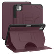 For iPad Pro 11 2024 Notebook Magnetic Leather Tablet Case(Purple) - iPad Pro 11 2024 Cases by PMC TechLife | Online Shopping South Africa | PMC TechLife | Buy Now Pay Later Mobicred