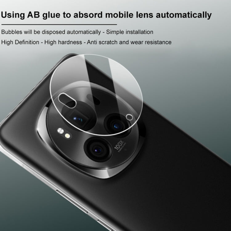 For Honor Magic6 Pro 5G 2pcs/Set imak HD Glass Rear Camera Lens Film