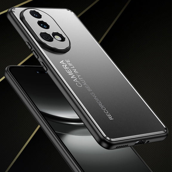 For Huawei Pura 70 Pro / Pro+ Frosted Metal Phone Case(Gold)