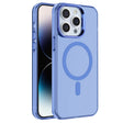 For iPhone 14 Pro Electroplated IMD Magsafe PC Hybrid TPU Phone Case(Blue) - free shipping - PMC TechLife - Order now!