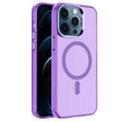 For iPhone 12 Pro Electroplated IMD Magsafe PC Hybrid TPU Phone Case(Purple) - iPhone 12 / 12 Pro Cases by PMC TechLife | Online Shopping South Africa | PMC TechLife