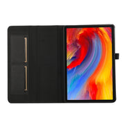 For Lenovo Tab M11 / Xiaoxin Pad 11 2024 Fabric Texture Horizontal Flip Leather Tablet Case(Black)