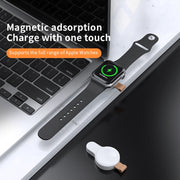 For Apple Watch Series X52 Portable Wireless Charger(Black)