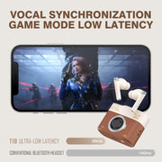 ONIKUMA T18 Bluetooth 5.3 Wireless Earphone(Brown)