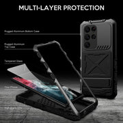 For Samsung Galaxy S24 Ultra 5G R-JUST Life Water-resistant Dustproof Shockproof Phone Case(Black)