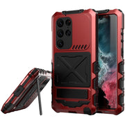 For Samsung Galaxy S24 Ultra 5G R-JUST Life Water-resistant Dustproof Shockproof Phone Case(Red)