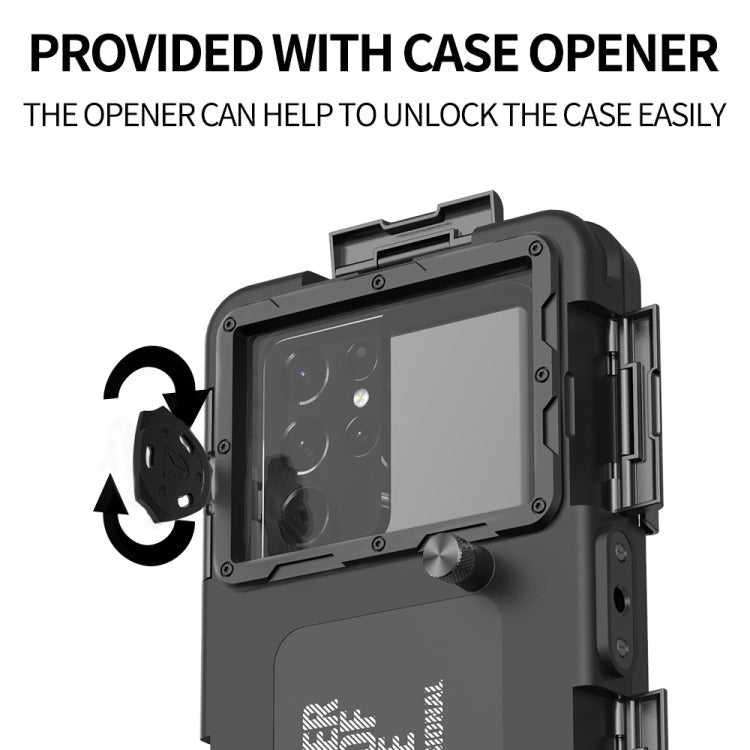 Diving Shell Gen2 Upgrade IP68 Water-resistant Phone Case(Black)