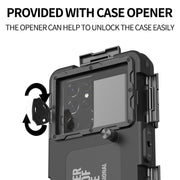 Diving Shell Gen2 Upgrade IP68 Water-resistant Phone Case(Black)