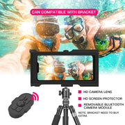 Diving Shell Gen3 Bluetooth Water-resistant Phone Case(Black)