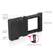 Diving Shell Gen3 Bluetooth Water-resistant Phone Case(Black)