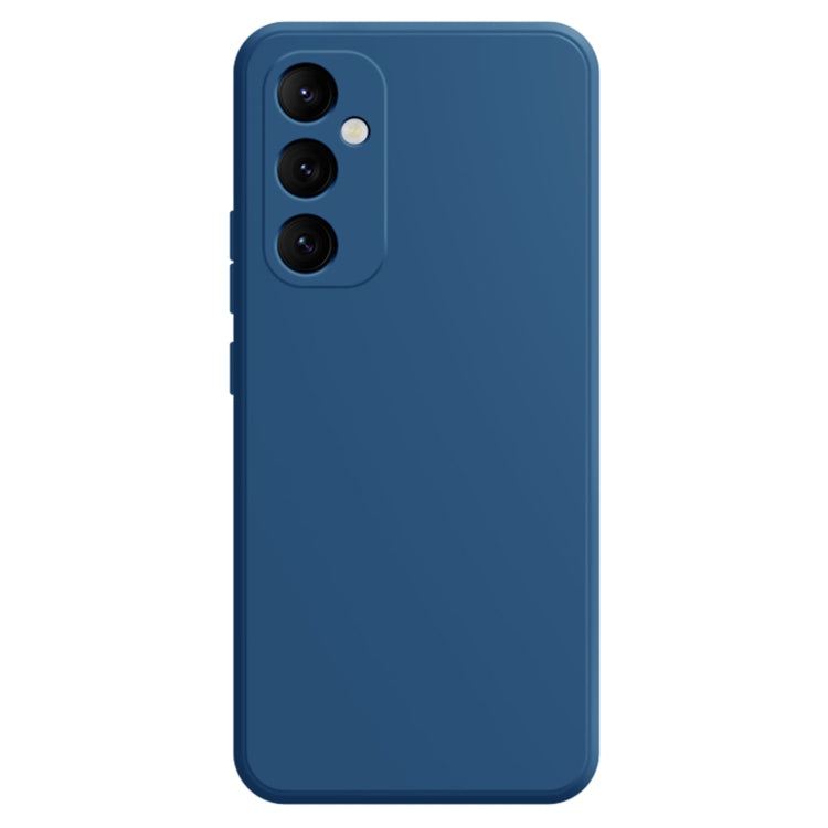 For Samsung Galaxy S24+ 5G Imitation Liquid Silicone Phone Case(Blue)