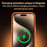 For iPhone 15 Pro Max Metal Lens Frame Leather Full Coverage Shockproof Phone Case(Blue)