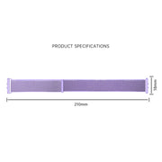 For Samsung Galaxy Fit 3 Woven Nylon Loop Watch Band(Army Green)