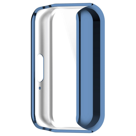 For Samsung Galaxy Fit 3 Full Coverage TPU Electroplated Watch Protective Case(Blue)
