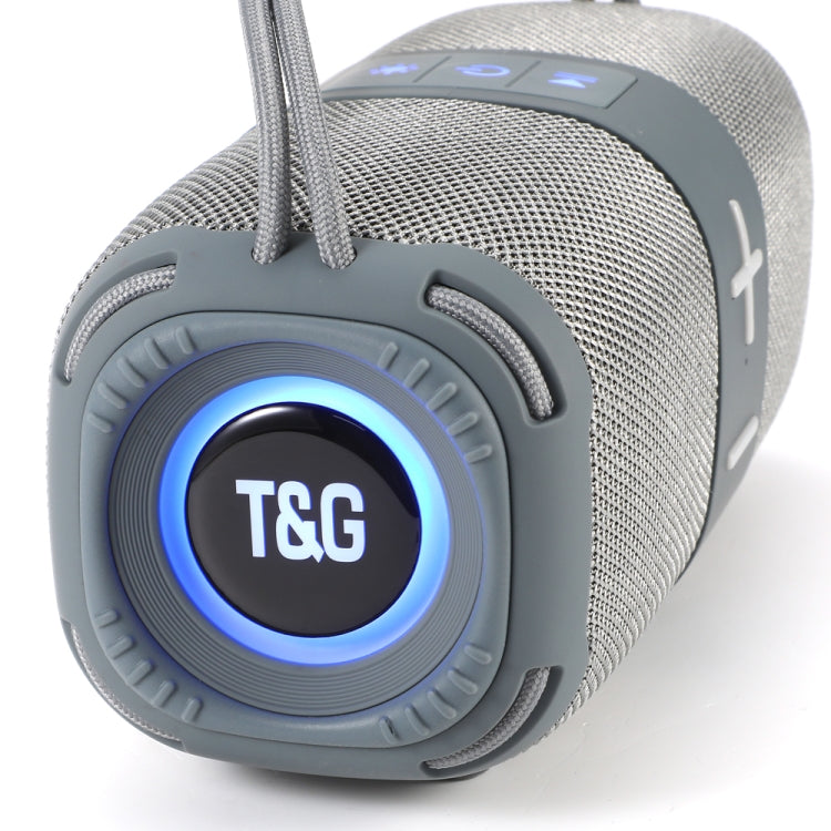 T&G TG-668 Wireless Bluetooth Speaker Portable TWS Subwoofer with Handle(Red)