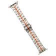 For Apple Watch Ultra 2 49mm Stainless Steel Watch Band(Starlight Orange) - free shipping - PMC TechLife - Order now!
