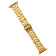 For Apple Watch Series 9 45mm Stainless Steel Watch Band(Gold) - Watch Bands by PMC TechLife | Online Shopping South Africa | PMC TechLife