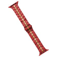 For Apple Watch Series 2 42mm Stainless Steel Watch Band(Red Yelllow) - free shipping - PMC TechLife - Order now!