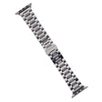 For Apple Watch 38mm Five-Beads Stainless Steel Watch Band(Silver) - free shipping - PMC TechLife - Order now!