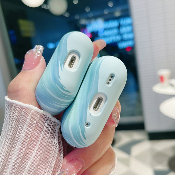 For AirPods Pro 2 Panda PC Matte Earphone Protective Case