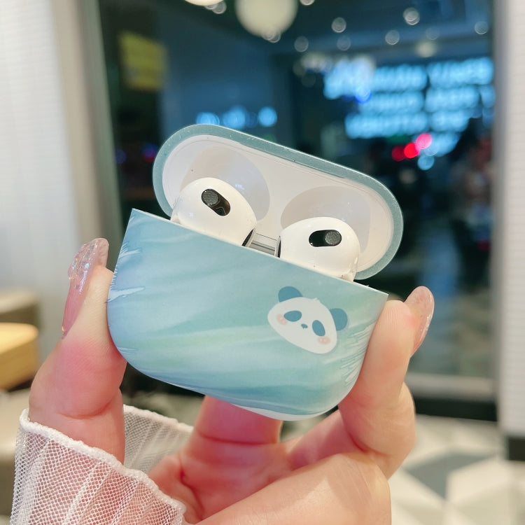 For AirPods 3 Panda PC Matte Earphone Protective Case