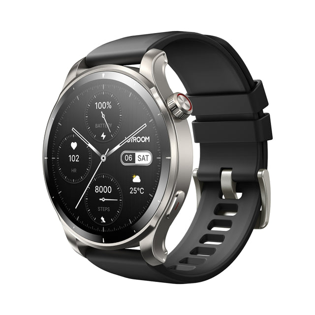 JOYROOM JR-FV1 Venture Series 1.43 inch Bluetooth Call Smart Watch Supports Sleep Monitoring/Blood Oxygen Detection(Dark Grey)