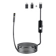 AN112 8mm Double Lenses HD Industry Endoscope Type-C + Micro USB + 8 Pin Connection, Length:1m Soft Tube - free shipping - PMC TechLife - Order now!