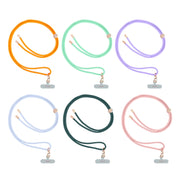 mutural Universal Mobile Phone Solid Color Lanyard(Dark Green)