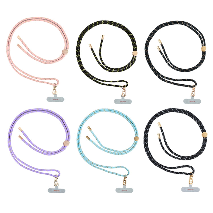 mutural Universal Mobile Phone Lanyard(Purple Gold)