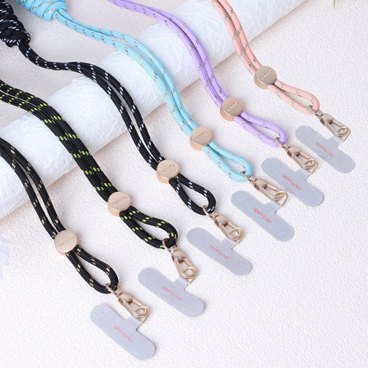 mutural Universal Mobile Phone Lanyard(Black White)