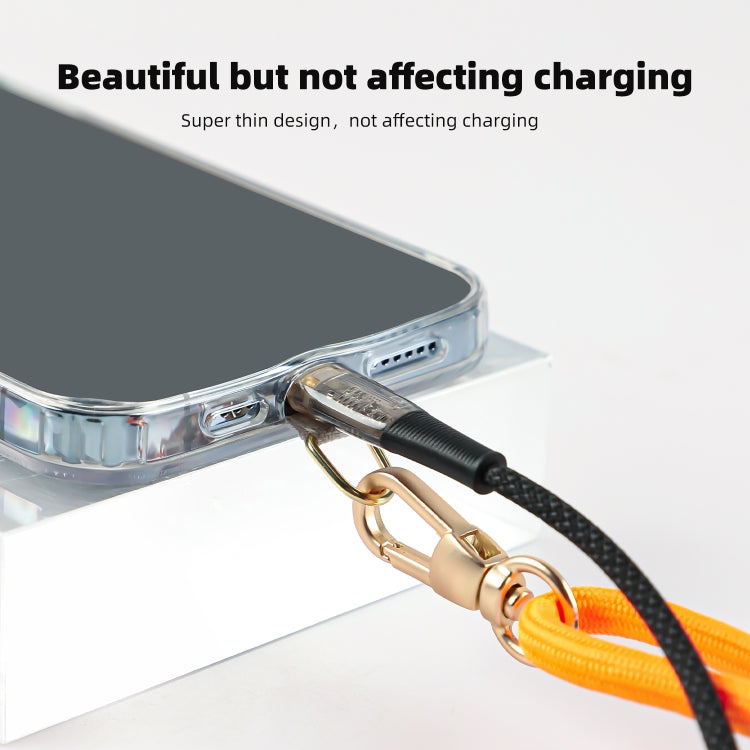 mutural Universal Mobile Phone Lanyard(Black White)