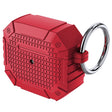 For AirPods 3 Wireless Earphones Shockproof Armor Silicone Protective Case(Red) - For AirPods 3 by PMC Jewellery | Online Shopping South Africa | PMC Jewellery | Buy Now Pay Later Mobicred
