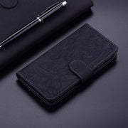 For Google Pixel 9 Pro 5G Tiger Embossing Pattern Flip Leather Phone Case(Black)