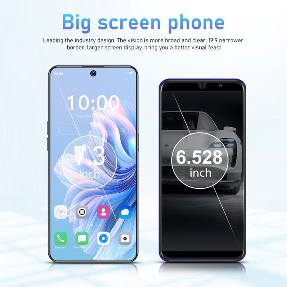 C20 Pro 5G / U32, 3GB+32GB, 6.528 inch Face Identification Android 10.0 MTK6737 Quad Core, Network: 4G, OTG, Dual SIM(Blue)