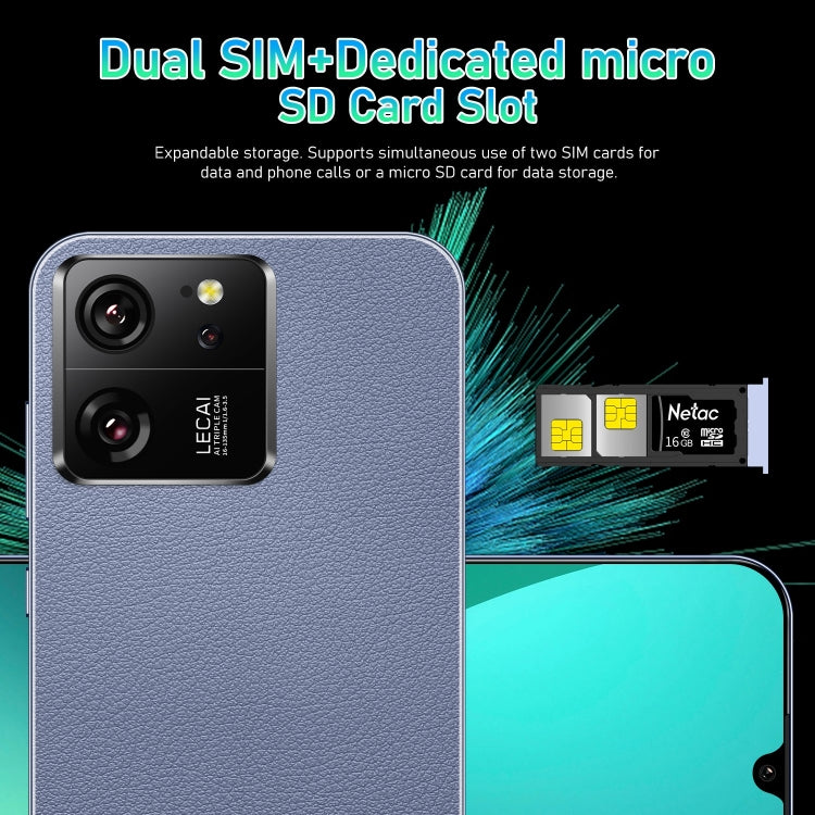 13T Pro / X18, 2GB+16GB, 6.49 inch Face Identification Android 8.1 MTK6580A Quad Core, Network: 3G, Dual SIM(Green)