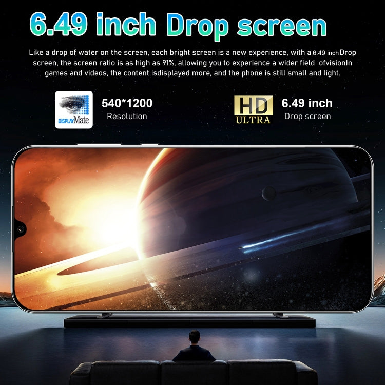 13T Pro / X18, 2GB+16GB, 6.49 inch Face Identification Android 8.1 MTK6580A Quad Core, Network: 3G, Dual SIM(Green)